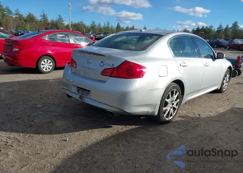 2010 Infiniti G37X z USA, uszkodzony, nr VIN JN1CV6AR6AM252752